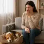 بوی محل خواب سگ